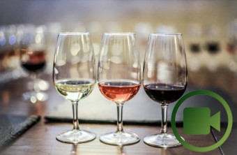 Dégustation de vin avec un sommelier virtuel