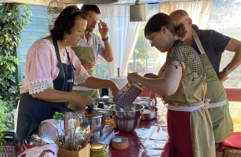 Cooking experience in the most beautiful garden near Rethymno