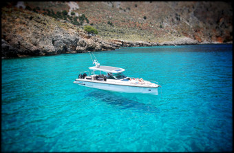 Boat trip Ombrosgialos- Marathi from Rethymno