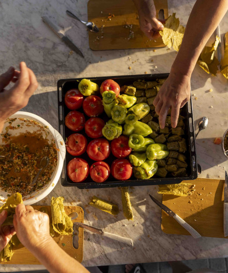 Expérience culinaire dans le plus beau jardin près de Réthymnon
